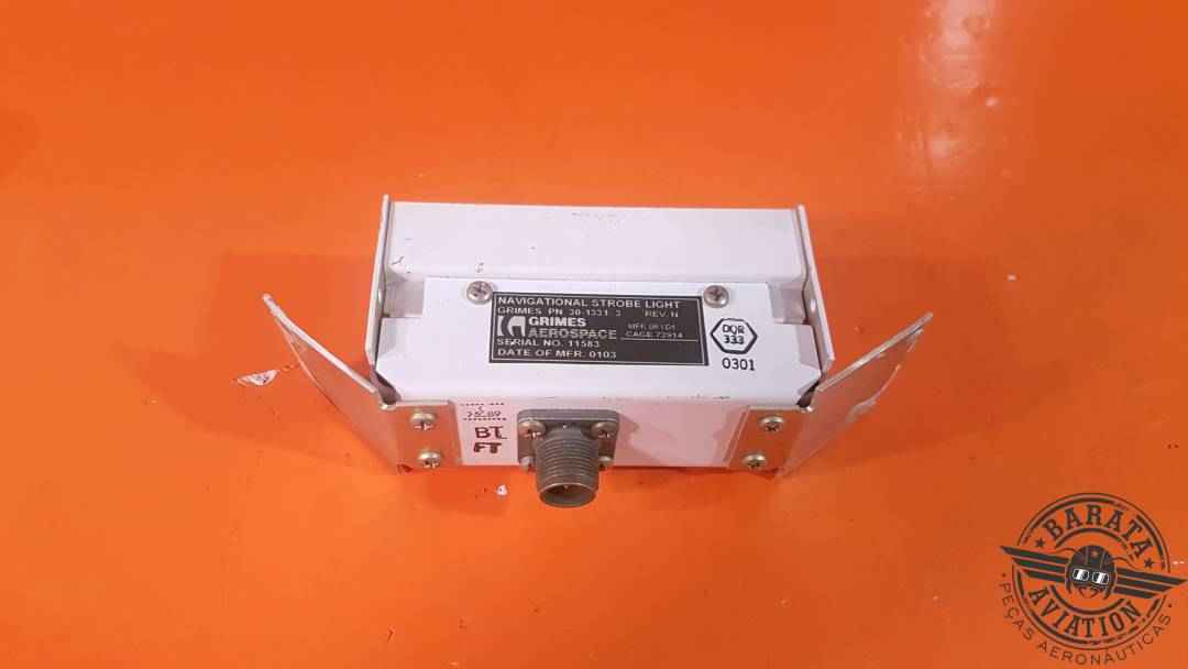 30-1331-3 Grimes Navigational Strobe Light - Pequeno Trincado na Lente