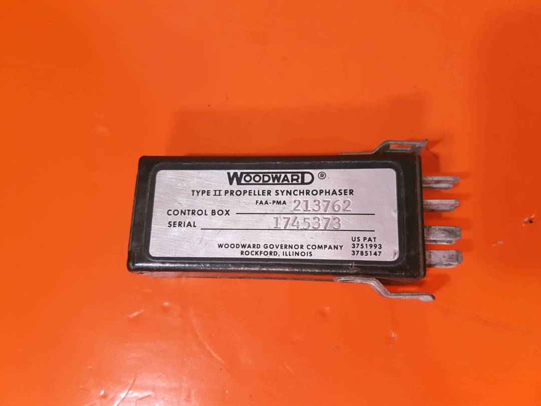 213762 WOODWARD PROPELLER SYNCROPHASER FOR PARTS OR NOT WORKING