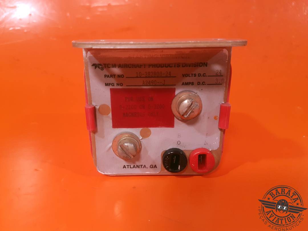 TCM AIRCRAFT STARTING VIBRATOR FAA PMA - 24VEC P/N: 10-382808-24