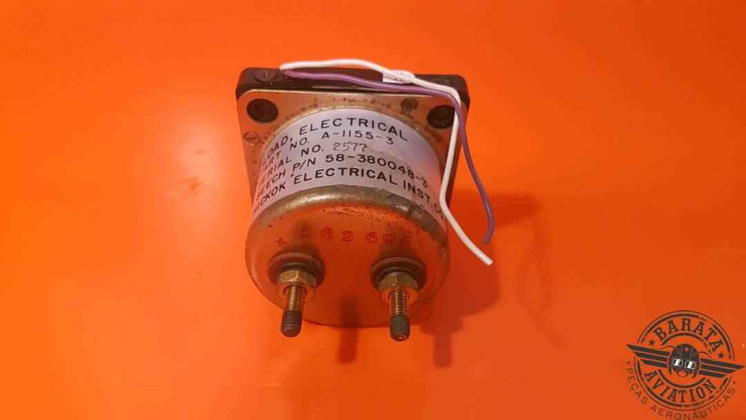 BEECHCRAFT HICKOK INDICATOR LOAD METER P/N 58-380048-3