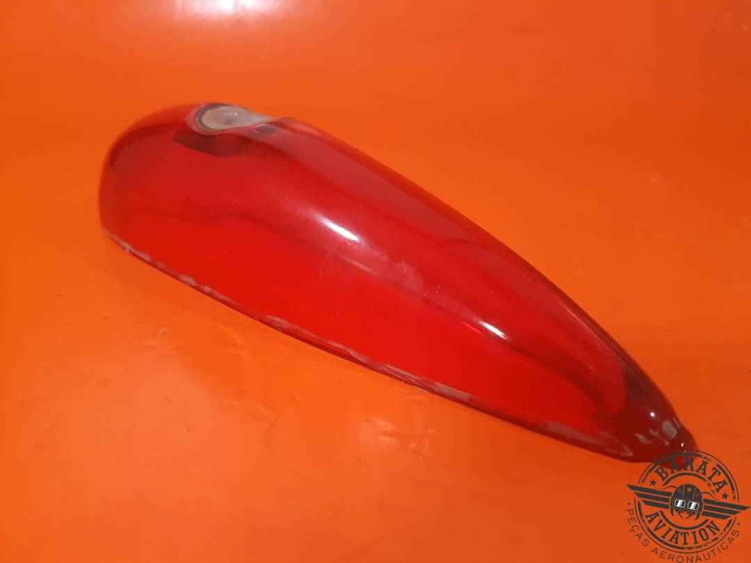 D9961-12 AIRCRAFT LIGHT LENS COVER RED - BEACON