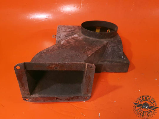 102-910023-11 BEECH DUCT ASSY  ALTERNATE AIR - SOME CRACKS, NEEDS REPAIR