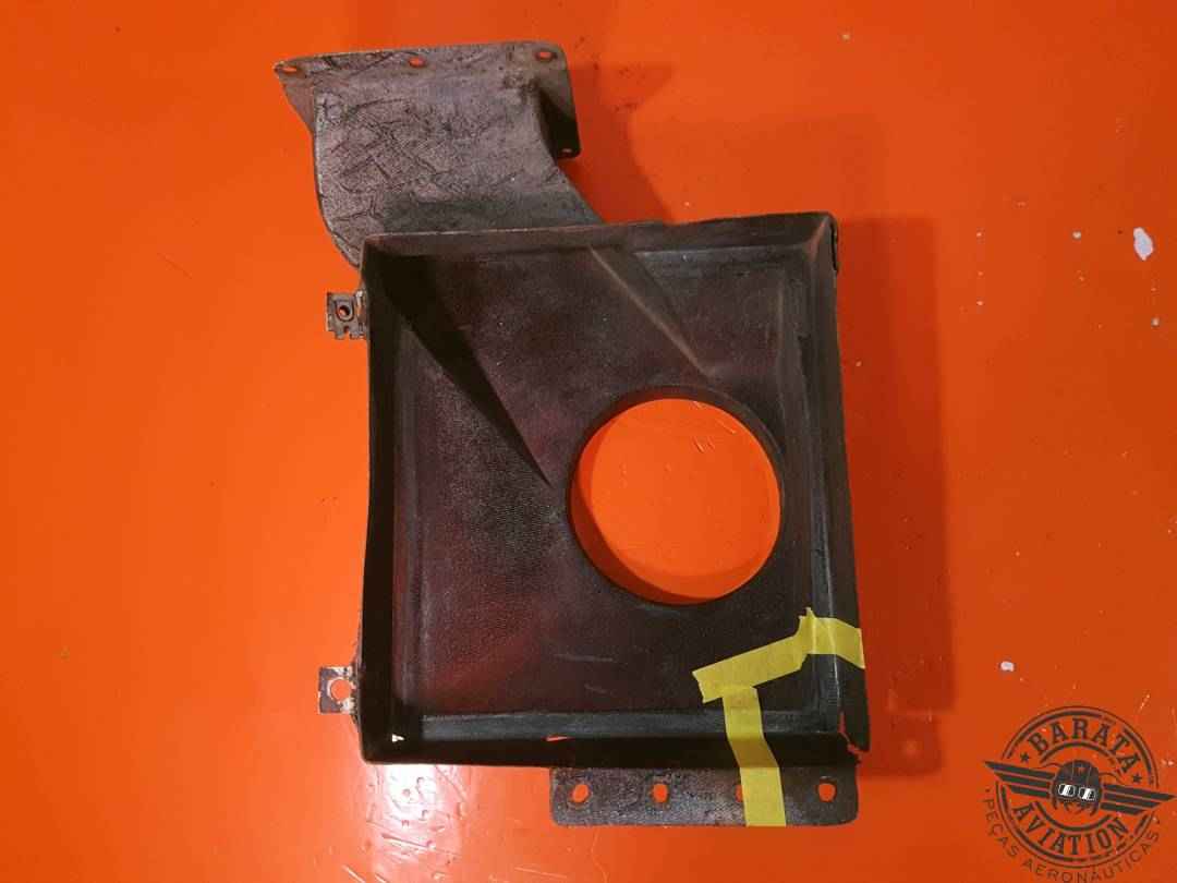 102-910023-11 BEECH DUCT ASSY ALTERNATE AIR - SOME CRACKS, NEEDS REPAIR