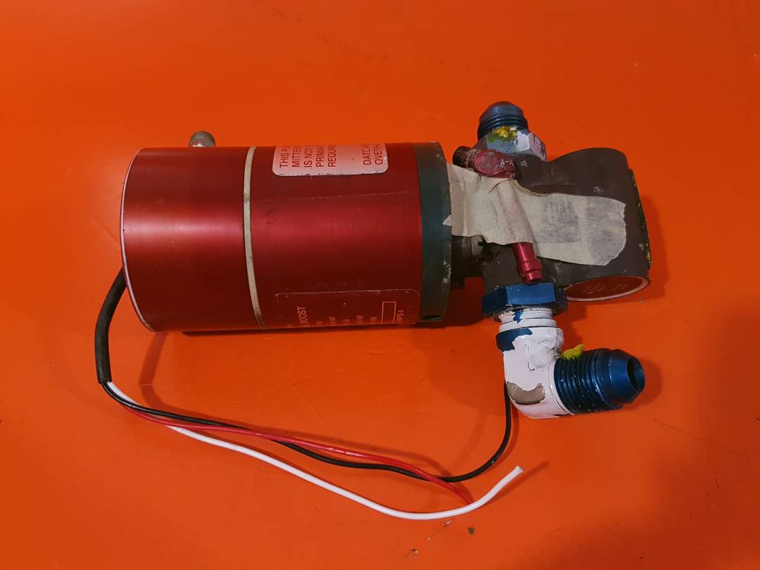 4404-00-7NV FUEL BOOST ELECTRIC PUMP ASSY 28 VDC FOR PARTS NOT WORK