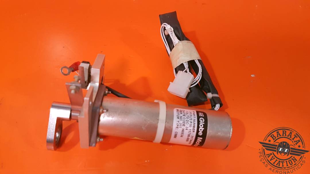 GLOBE MOTORS PITCH TRIM SERVO ASSY P/N: 317A412