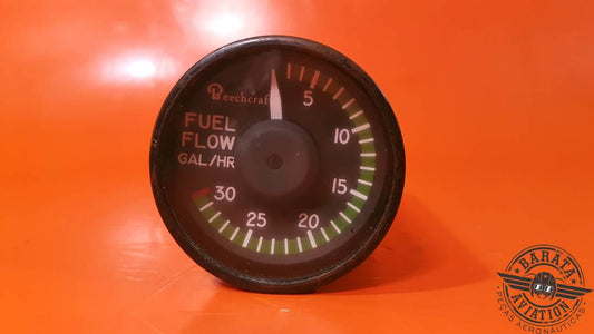 INDICADOR DE FLUJO DE COMBUSTIBLE BEECH N/P: 58-380118-3 PARA PIEZAS O NO FUNCIONA