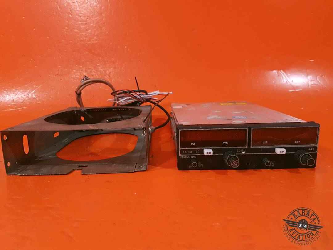 069-1024-42 Bendix KX-155 VHF Comm, Nav Radio w/ Glideslope) - 14V VDC