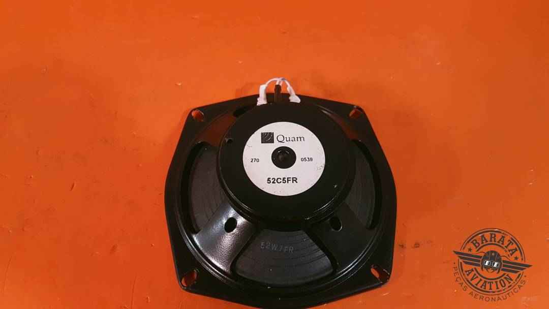 52C5FR Quam Loudspeaker - Size 5" - 100 Hz to 8 kHz - 10w