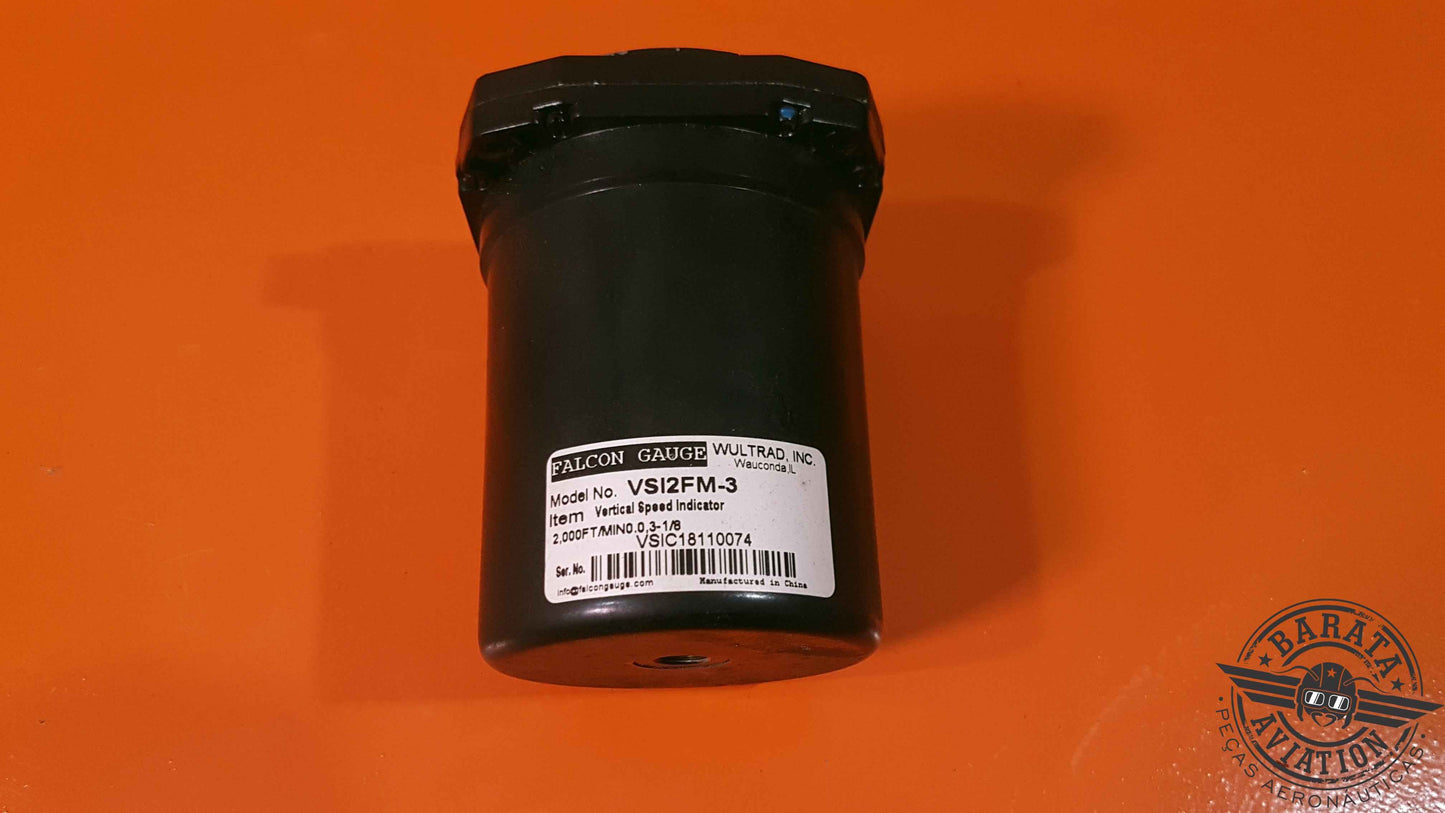 VSI2FM-3 Falcon Vertical Speed Indicator - Experimental