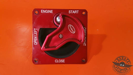 KASPAR/EXPERIMENTAL 3- WAY FUEL VALVE IOI WITH START SWITCH P/N: K-513V-000