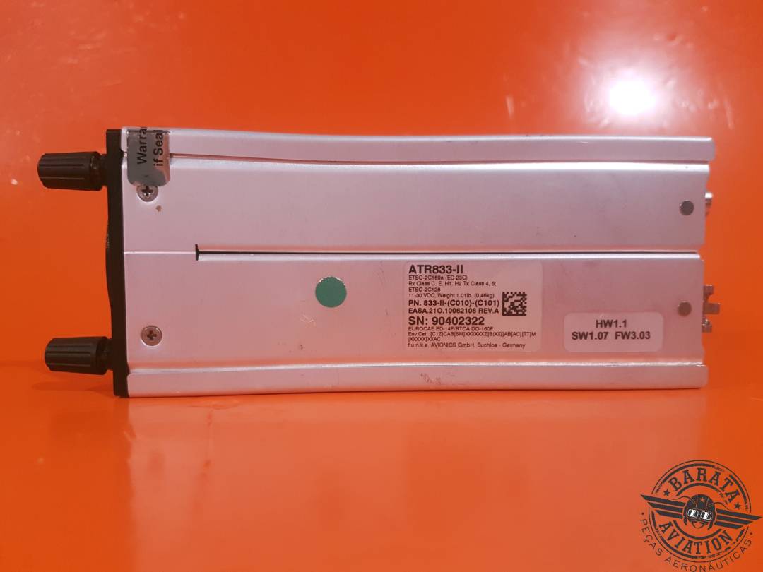 ATR833-II FUNKE ATR833-II VHF WITH RADIO 11/30 VDC (EXPERIMENTAL)