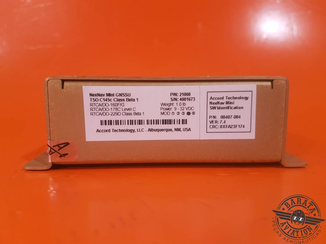 21000 ACCORD NEXNAV MINI GNSSU WAAS GPS POWER: 9-32 VDC (EXPERIMENTAL)