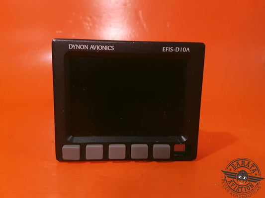 100321-000 DYNON AVIONICS EFIS-D10A 10-30VDC W/ CONNECTOR * MISSING ONE BUTTON