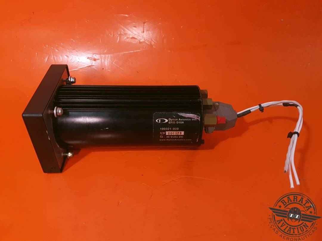 100321-000  DYNON AVIONICS EFIS-D10A  10-30VDC W/ CONNECTOR * FALTANDO UM BOTÃO