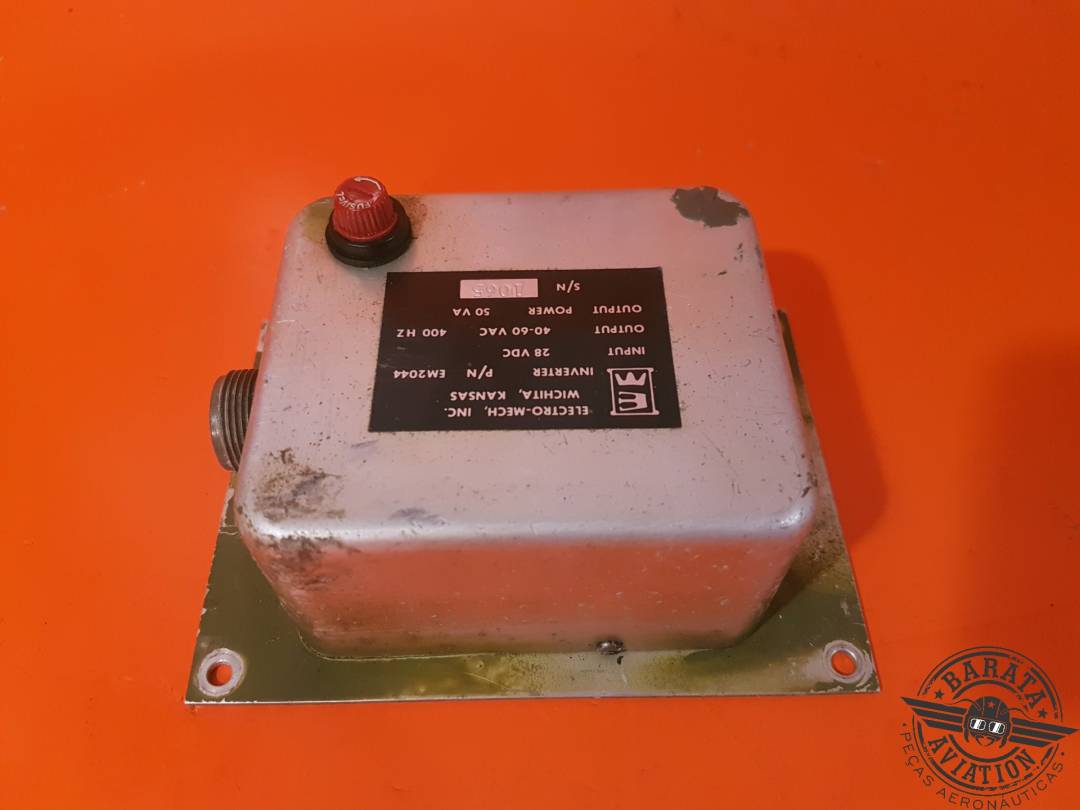 EM2044 ELECTRO MECH INVERTER INPUT 28 VDC/OUTPUT 40-60VAC 400 HZ