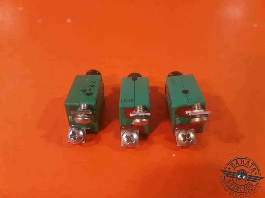 2TC12-20 KLIXON KIT OF 3 CIRCUIT BREAKERS 20 AMPS