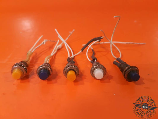 KIT DE 5 LUCES INDICADORAS DE MONTAJE EN PANEL