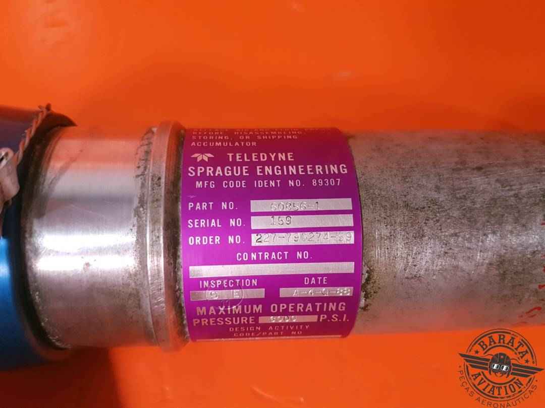 TELEDYNE ACCUMULATOR BRAKE SYSTEM PN: 60856-1