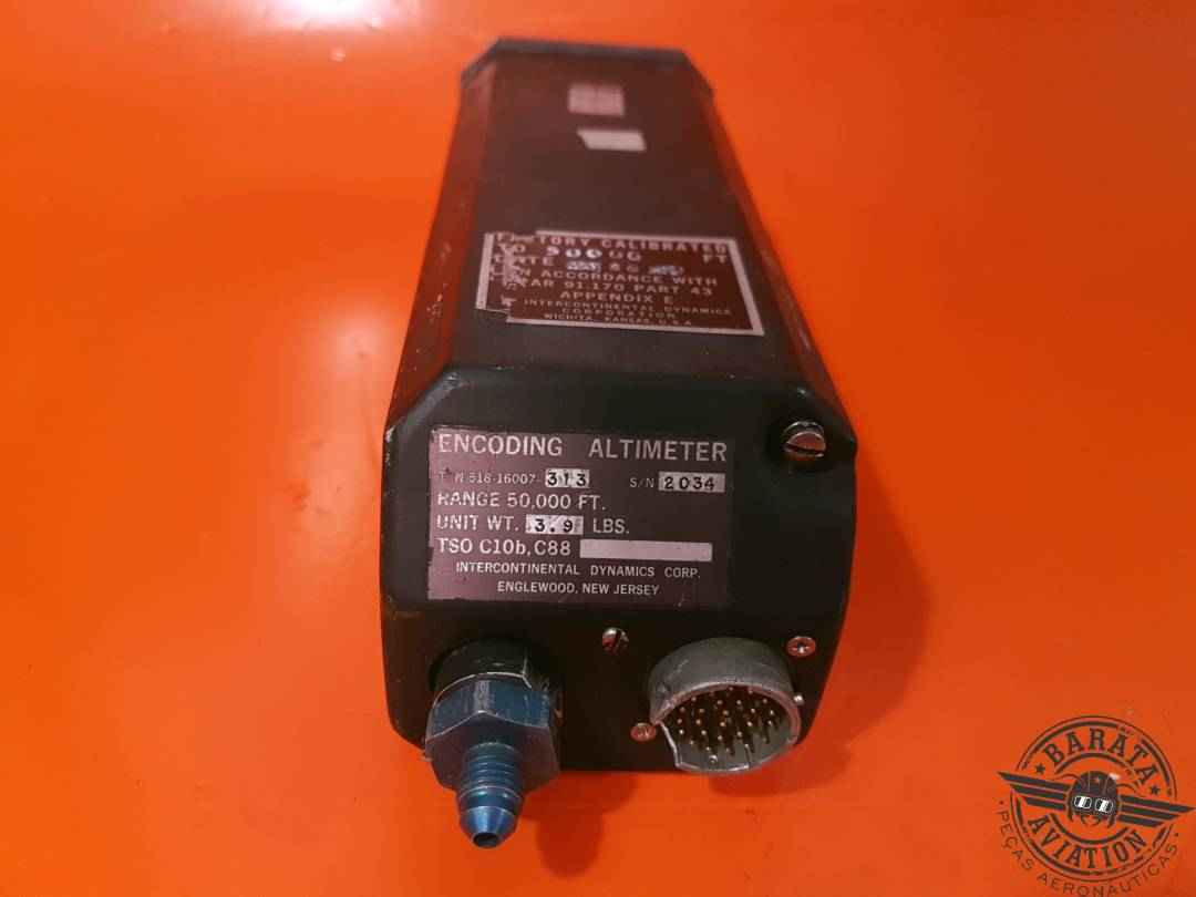 518-16007-313 INTERCONTINENTAL DYNANICS ALTIMETER ENCODING