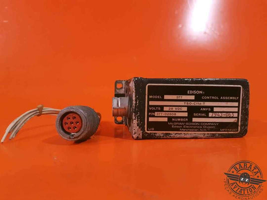 377-02808  EDISON FIRE DETECTION CONTROL L/H AND R/H 28 VDC