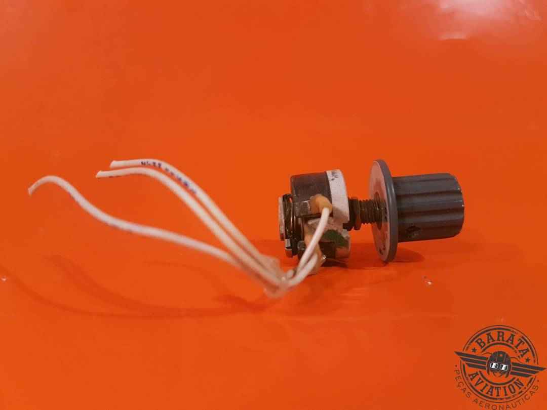 E 350 OHM OHMITE RHEOSTAT/POTENCIOMETER 0,19 AMPS; W/ KNOB