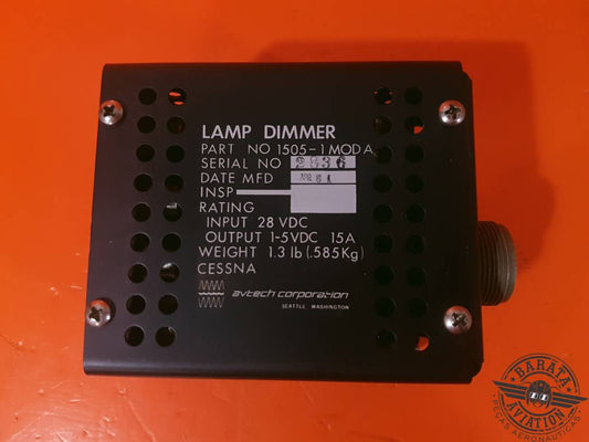 1505-1 CESSNA/AVTECH LAMP DIMMER