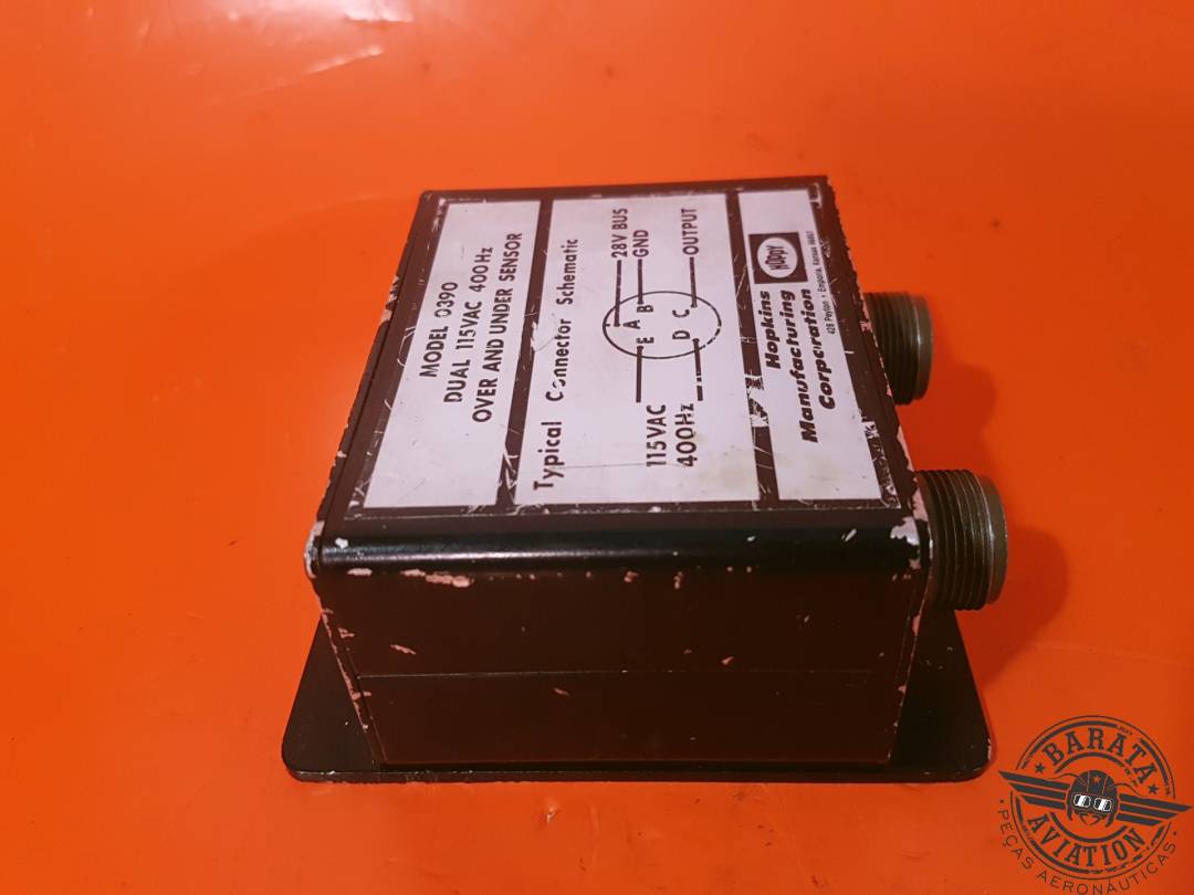 0390 HOPKINS DUAL OVER AND UNDER SENSOR 115 VAC/400HZ/28V