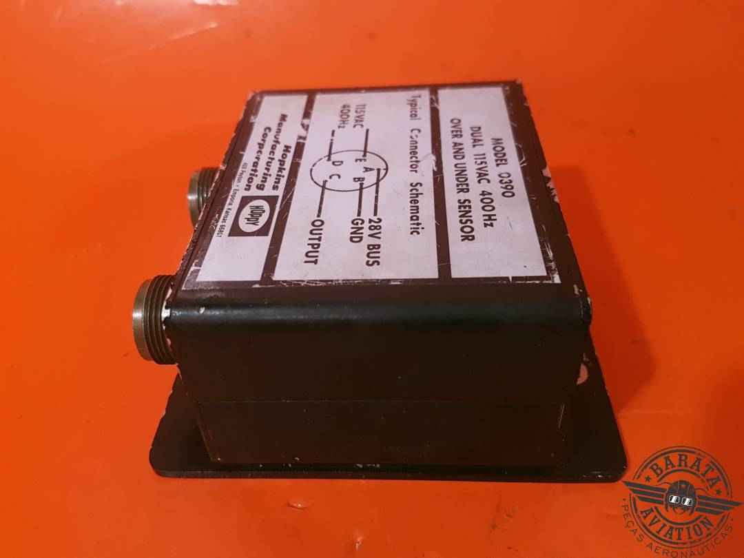 0390 HOPKINS DUAL OVER AND UNDER SENSOR 115 VAC/400HZ/28V