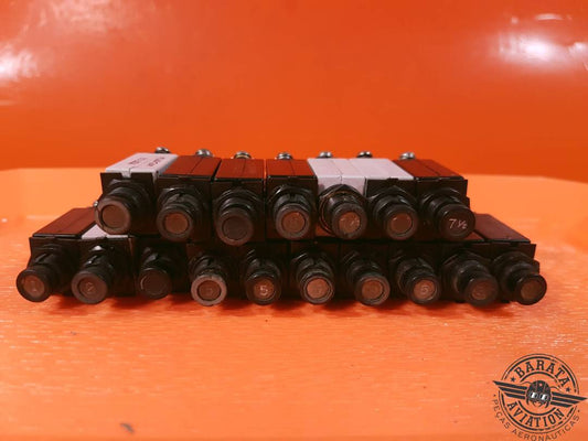 KLIXON KIT OF 17 CIRCUIT BREAKERS