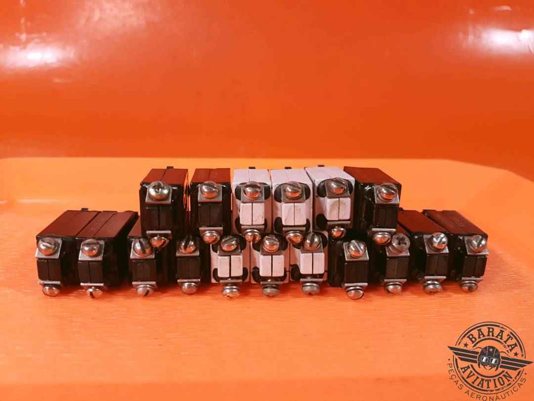 KLIXON KIT OF 17 CIRCUIT BREAKERS