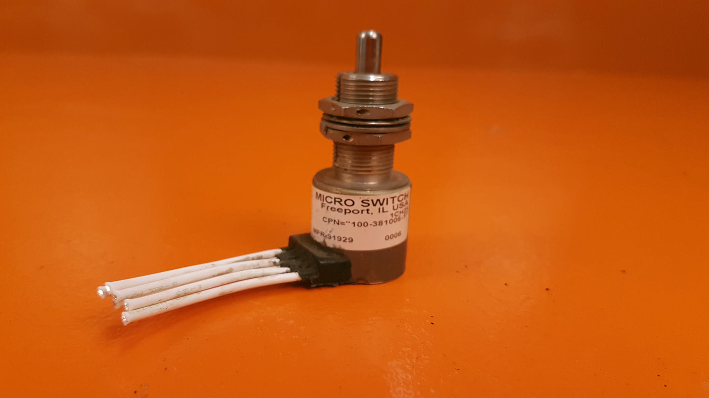 100-381006-1 Landing Gear Limit Switch