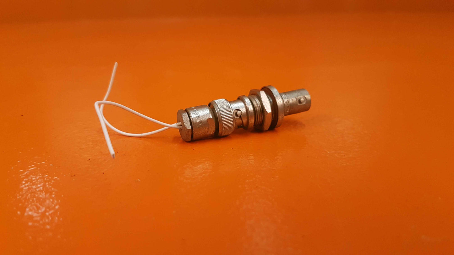 UG-492A/U Amphenol Pressurized Straight Bulkhead BNC Jack to Jack Adapter