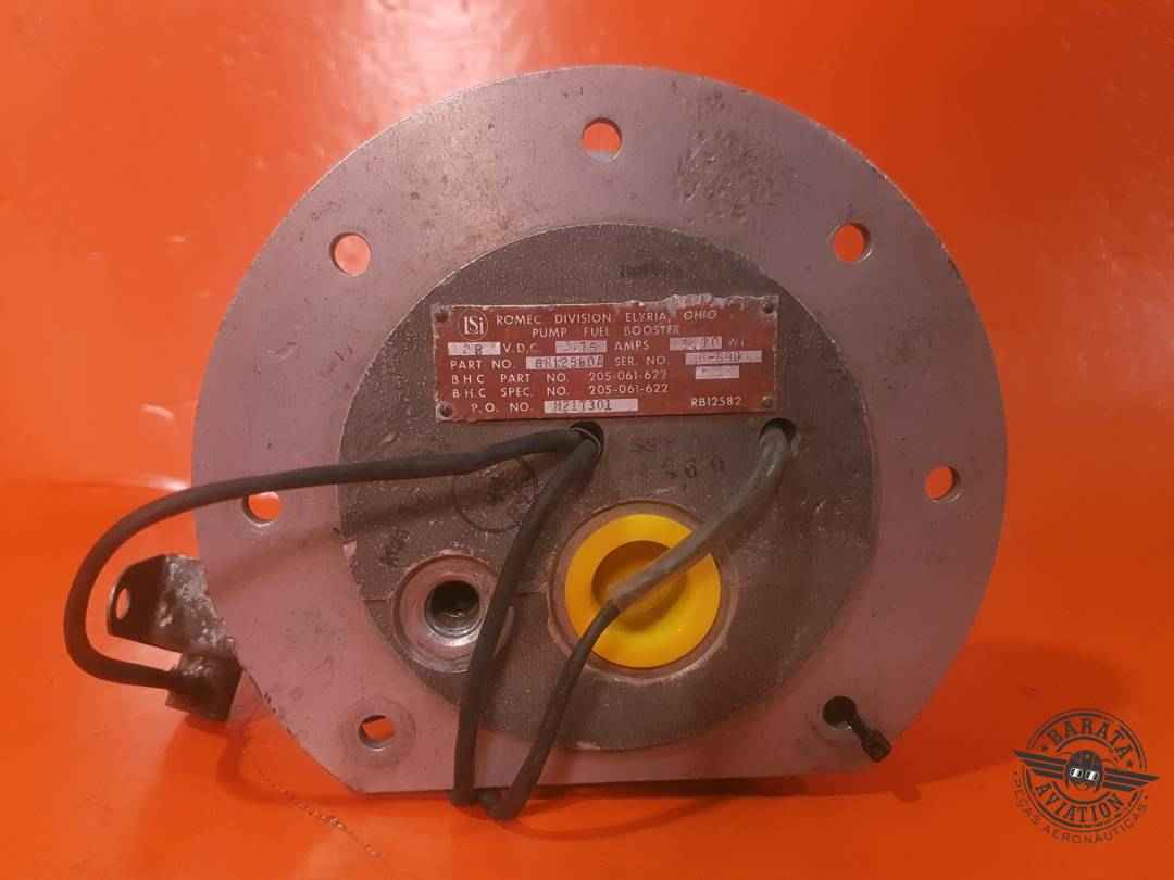 205-061-622-1 Romec Pump Fuel Booster Assy - 28 VDC - 3,75 Amps.