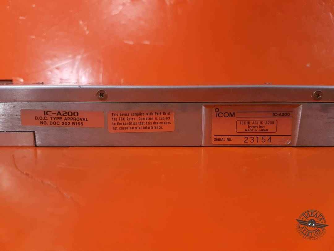 IC-A200 ICOM VHF Transceiver Radio - w/ mount tray