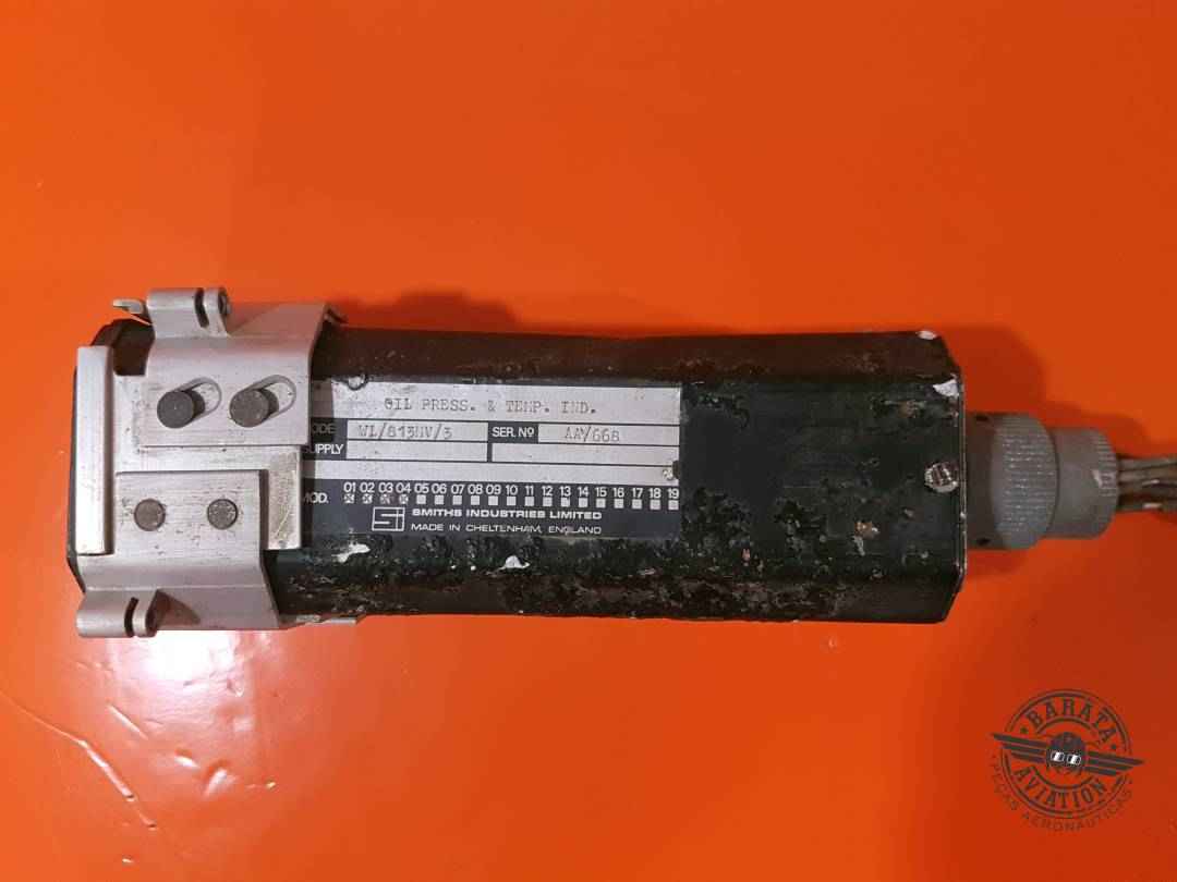 Smiths WL/813MV/3 Oil Temp & Press Indicator - Inoperante - Apenas para retirada de peças