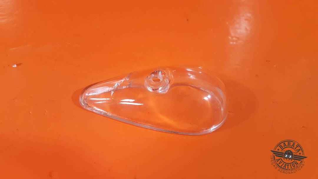 MS-25216 Light Cover - Clear Lens - New Surplus - Lente Quebrada