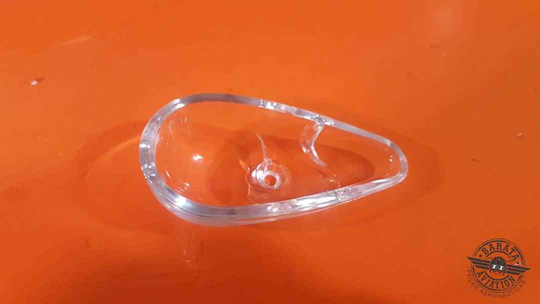 MS-25216 Light Cover - Clear Lens - New Surplus - Lente Quebrada