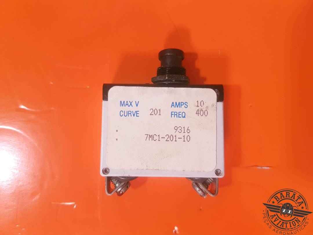 7MC1-201-10  Klixon Circuit Breaker