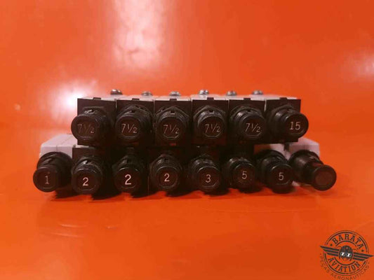 Klixon - Pack With 14 Circuit Breakers