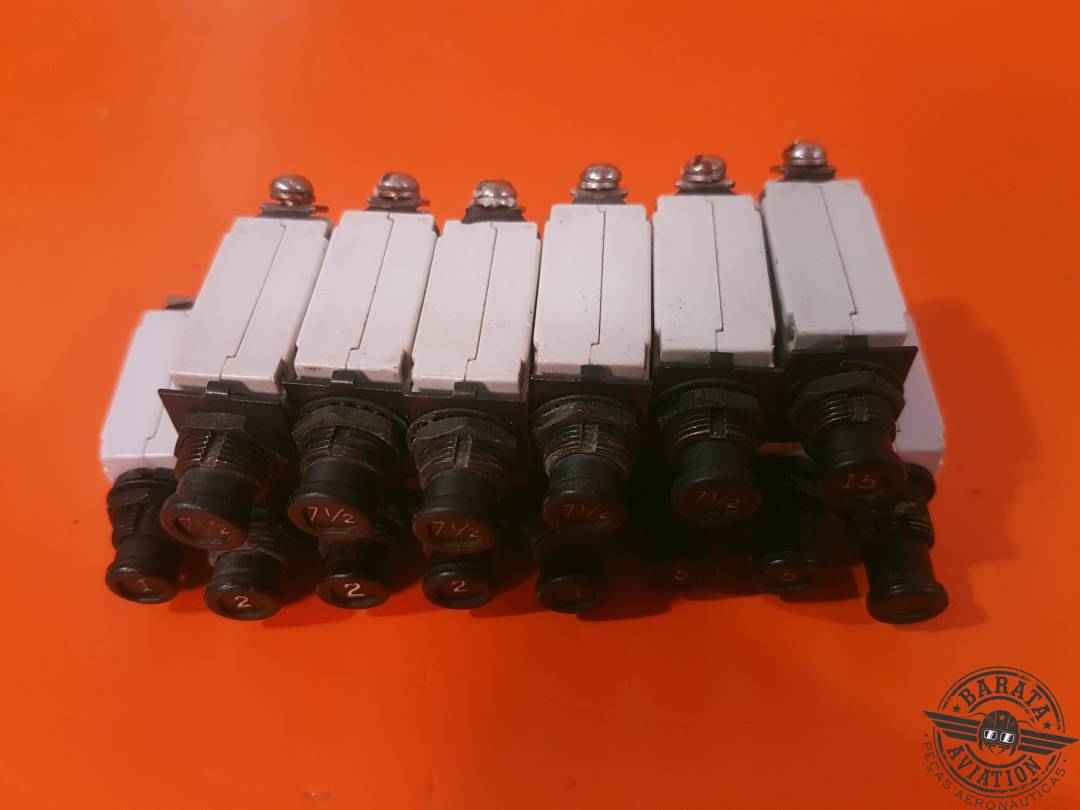 Klixon - Pack With 14 Circuit Breakers