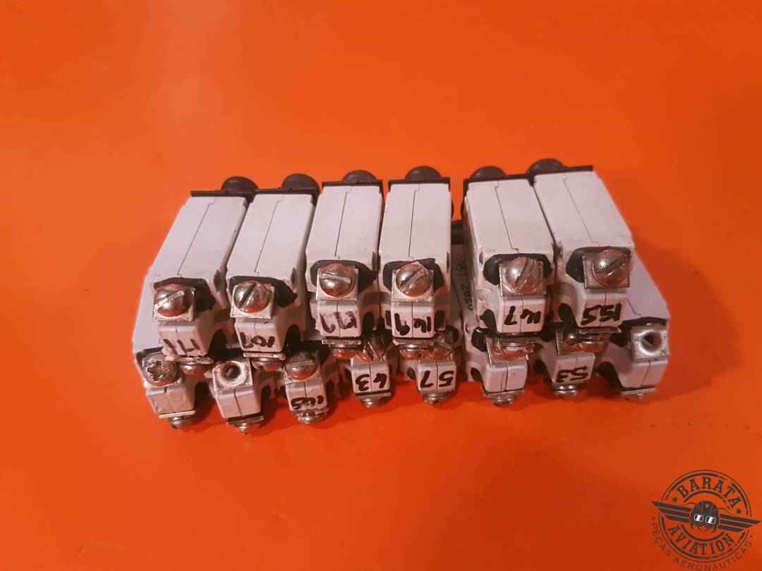 Klixon - Pack With 14 Circuit Breakers
