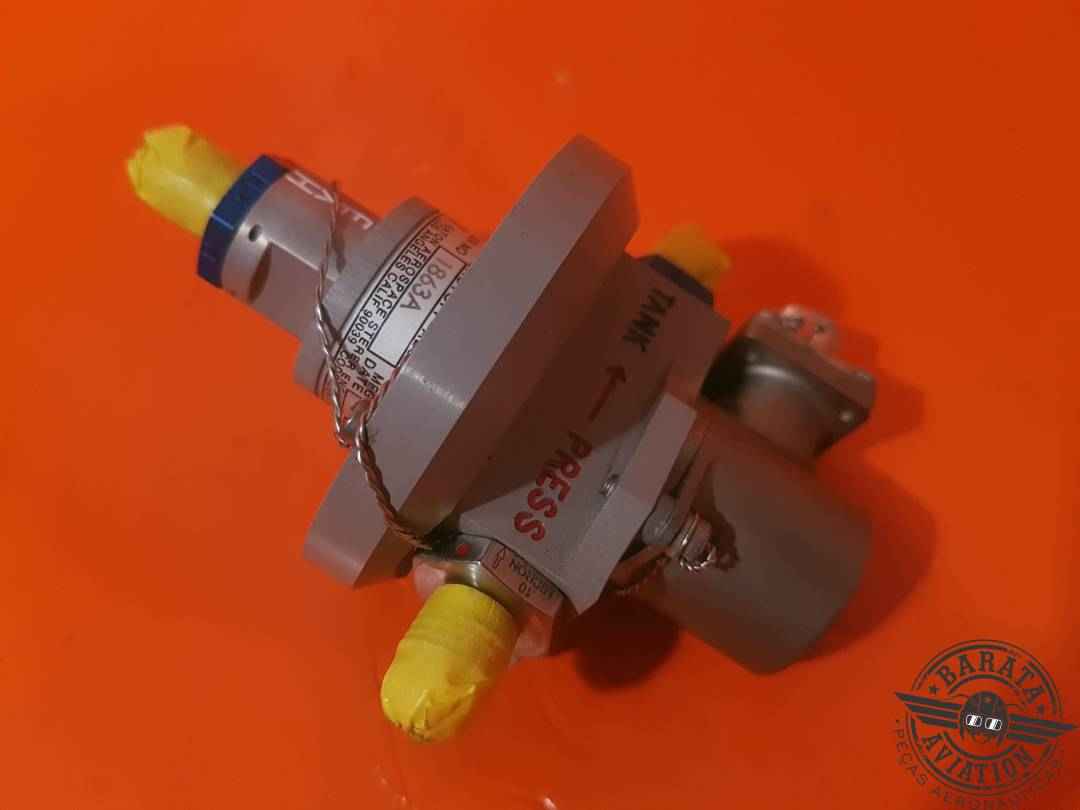 6608257-1 Gates Learjet Pressure Regulator Shutoff Valve Assy