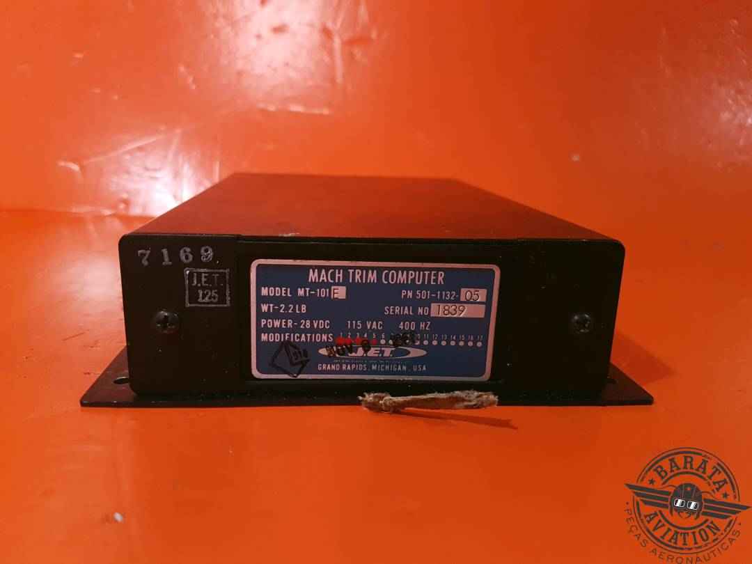 501-1132-05 J.E.T. Mach Trim Computer- 28 vdc