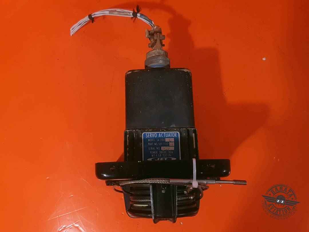 501-1112-03 J.E.T. Servo Actuator Assy 28VDC 10 Amps W/ Connector