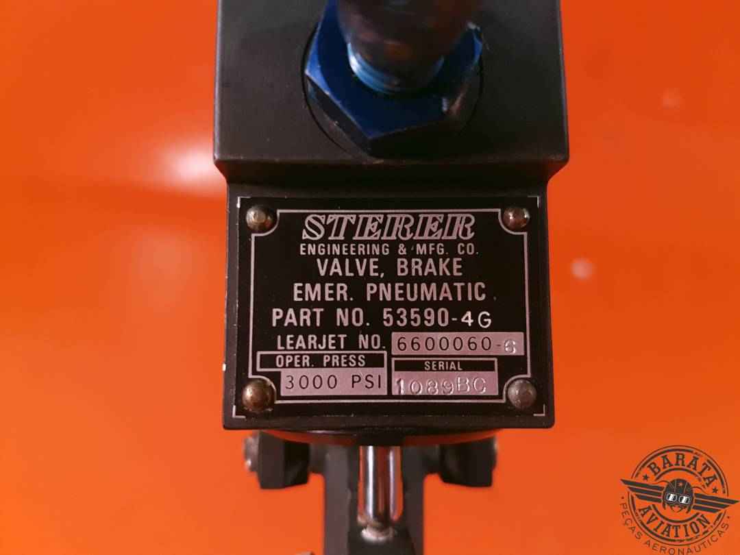 6600060-6 Learjet valve Emergency Brake