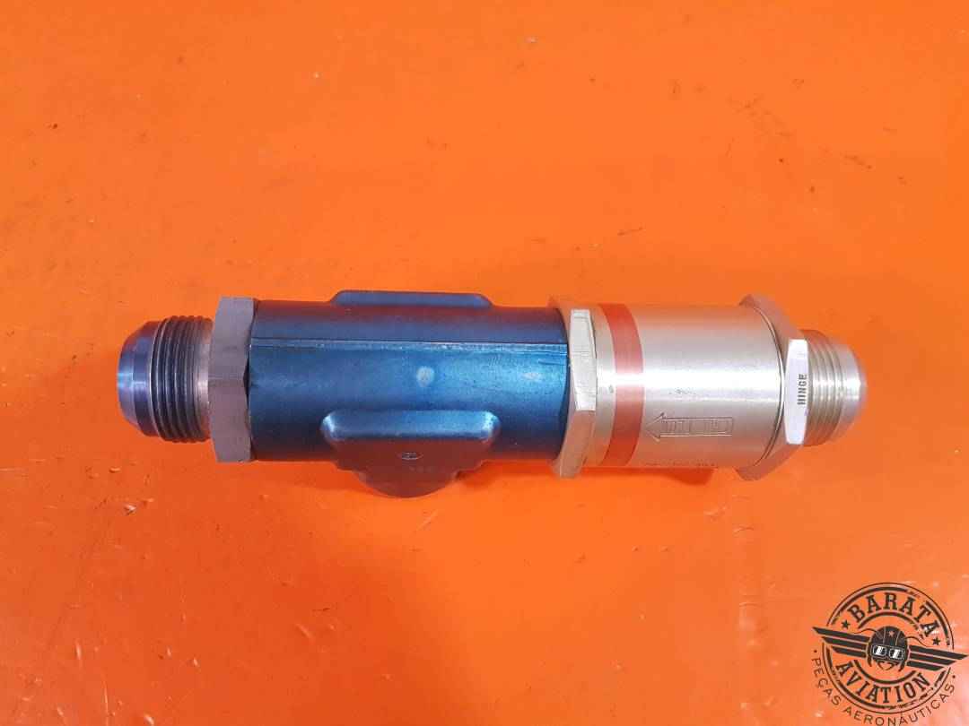 2660002 Parker Fuel Check Valve Assy - Low Pressure - W/ T-Fitting