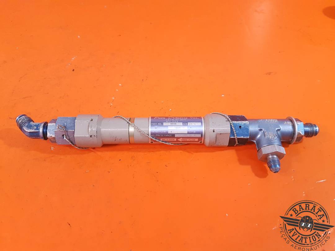 4558 Tire Draulics Hydraulic Relief Valve assy
