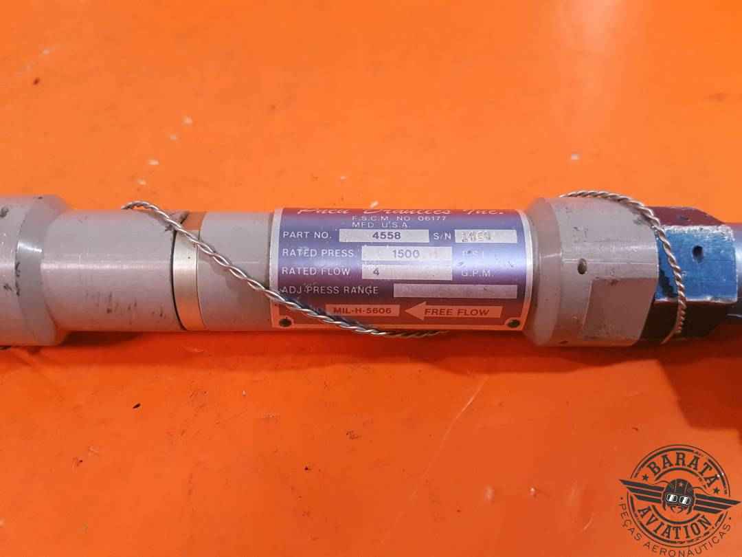 4558 Pneu Draulics Hydraulic Relief Valve assy