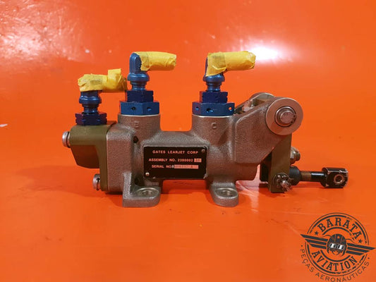 2380002-18 Gates Learjet Power Brake Valve Assy