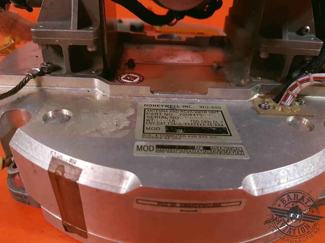7008470-912 Honeywell WU-650 Antenna and RCVR/XMTR Unit